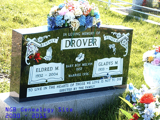 Eldred & Baby Boy Melvin Drover