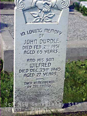 John and Winifred DURDLE