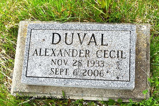 Alexander Cecil Duval
