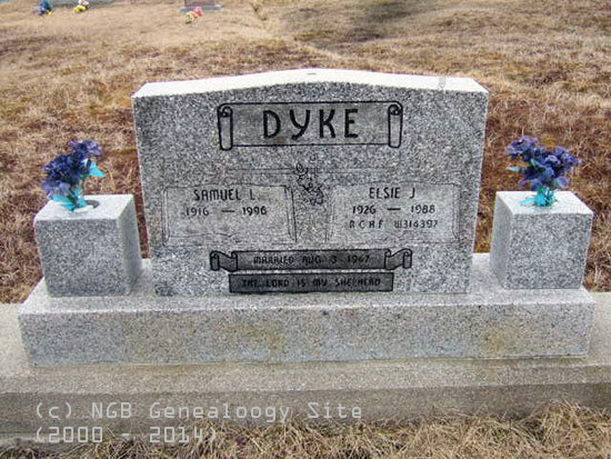 Samuel and Elsie Dyke