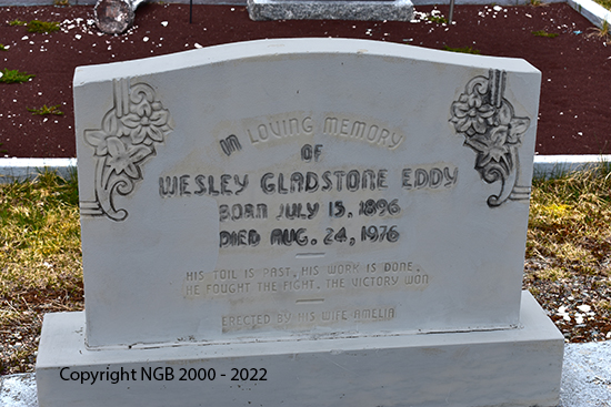 Wesley Gladstone Eddy