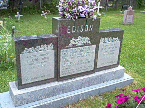 William John & Mary Dorothy Edison