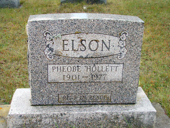 Phoebe Hollett Elson