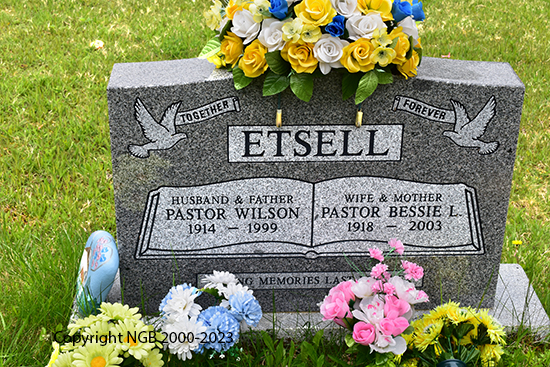 Pastor ilson & Pastor Bessie L. Etsell