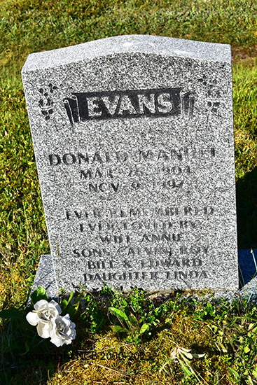 Donald Manuel Evans