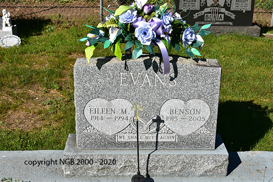 Eileen M. & Benson Evans