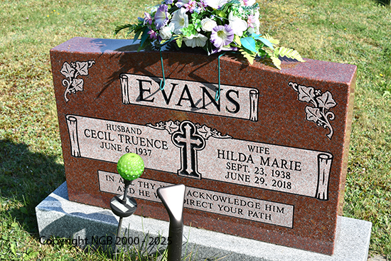 Cecil Truence & Hilda Marie Evans
