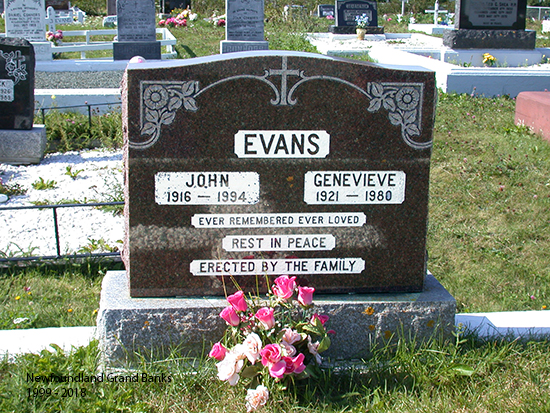 John & Genevieve Evans