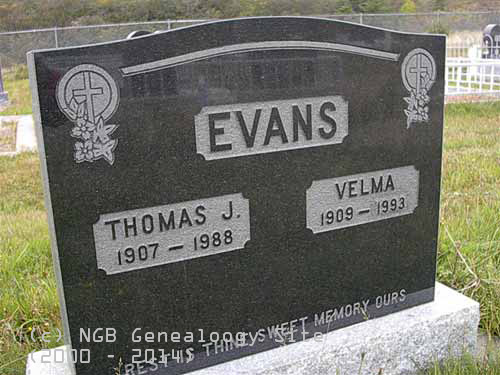 Thomas J. & Velma Evans