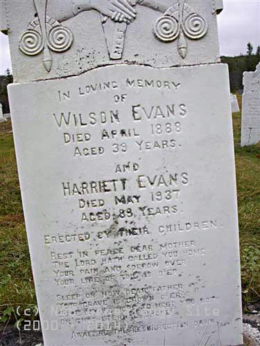 William & Harriett Evans