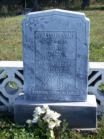 William, Lucy, Mary, Patrick Evans