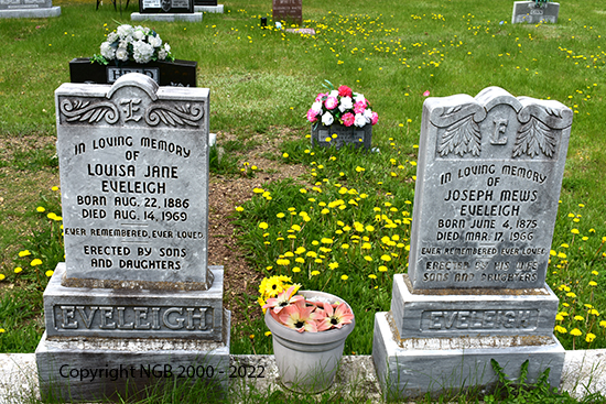 Joseph Mews & Louisa Jane Eveleigh 