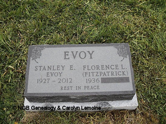 Stanley E. & Florence L. Evoy