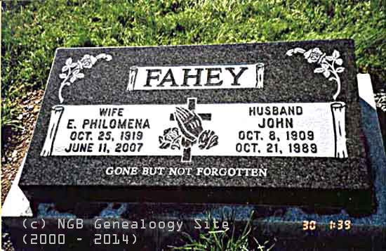 E. Philomena and John Fahey