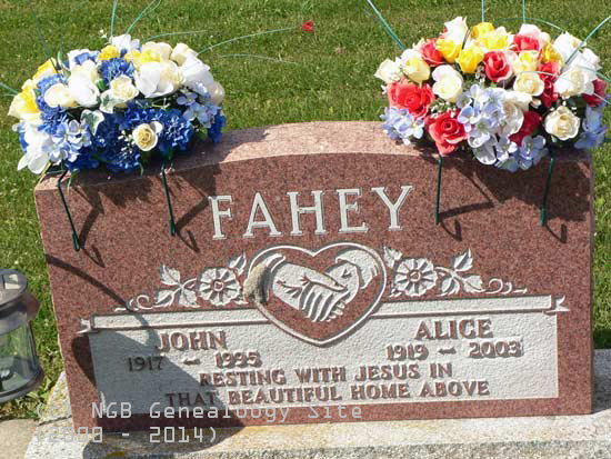 John and Alice Fahey