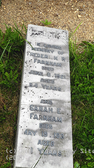 Frederick R. & Sarah E. Farnham