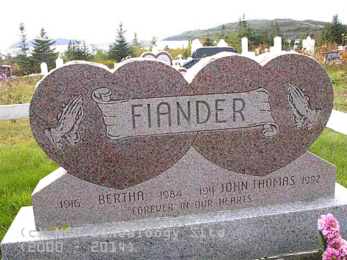 Bertha & John Thomas Fiander