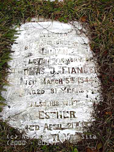 Thomas J, & Esther Fiander