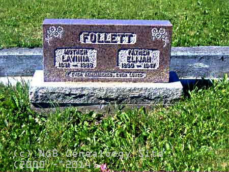 Elijah and Lavinia FOLLETT