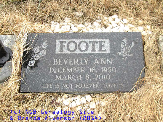 Beverly Ann Foote