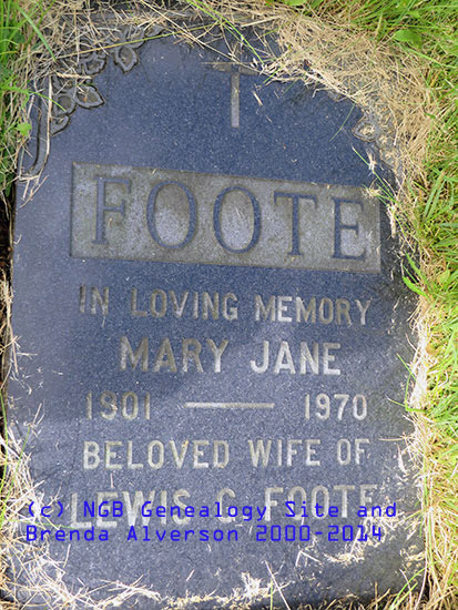 Mary Jane Foote