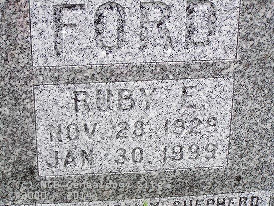 Ruby E. Ford