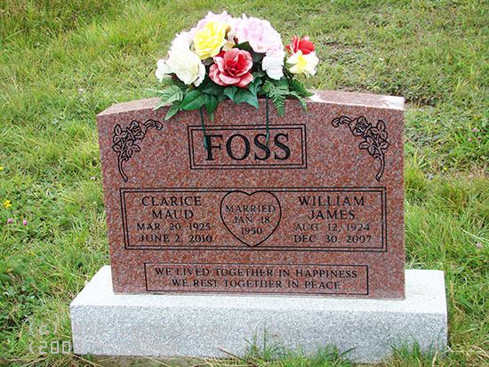 Clarice and William Foss