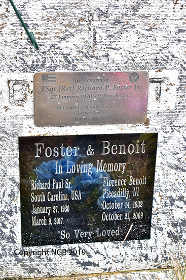 Richard Paul Foster Sr & Florence Benoit