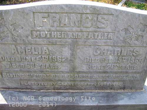 Amelia & Charles Francis