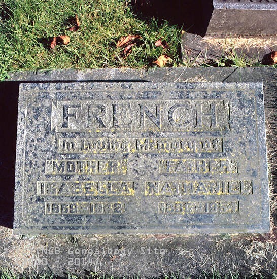 Isabella and Nathaniel French