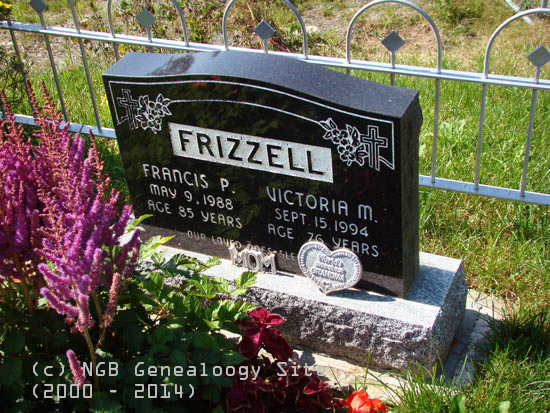 Francis P. & Victoria M. Frizzell