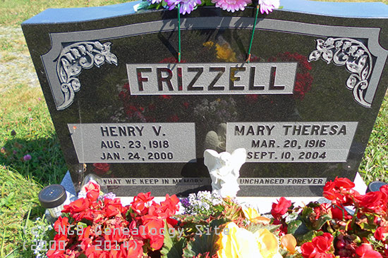 Henry V.  & Mary Theresa Frizzle