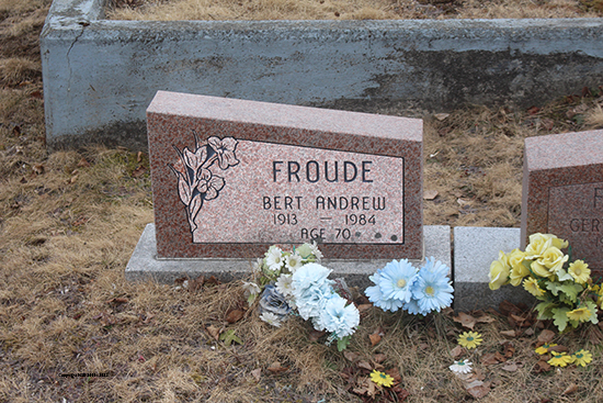 Bert & Gertrude Froude