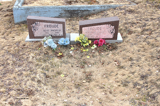 Bert & Gertrude Froude