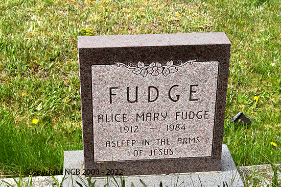 Alice Mary Fudge
