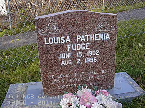 Louisa Pathenia Fudge