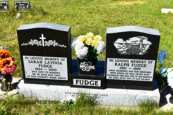 Ralph & SArah Lavinia Fudge