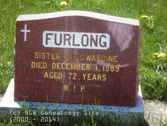 Sr. M. Edwardine Furlong