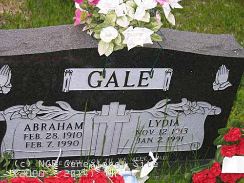 Abraham & Lydia Gale