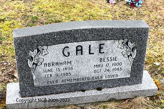 Abraham & Bessie Gale