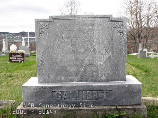 Mary and Leonard Galliott