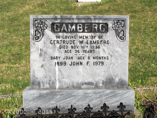 Gertrude and Baby John Gamberg