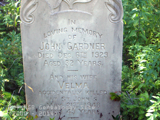 John and Velma Gardner