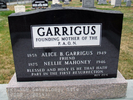 Alice & Nellie Garrigus