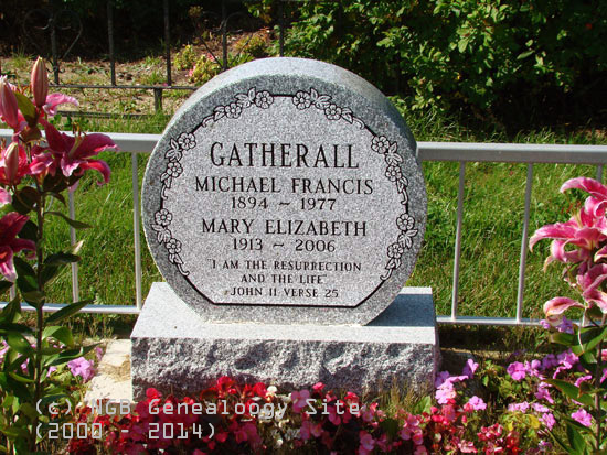 Michael Francis & Mary Elizabeth Gatherall