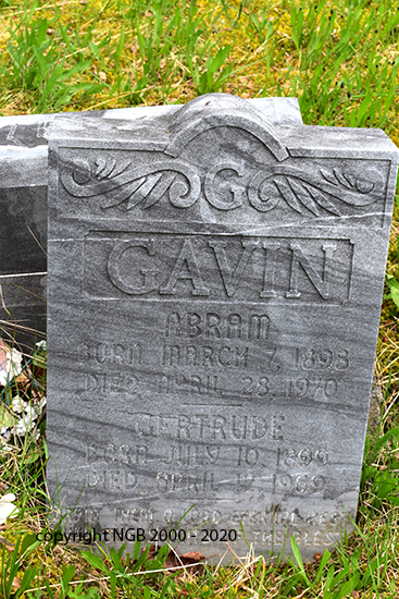 Abram &amp; Gertrude Gavin