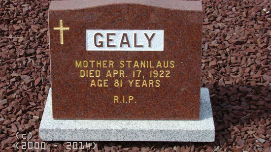 Mother M. Stanilaus Gealy