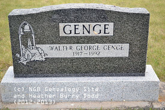Walter George Genge