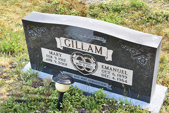 Mary & Emanuel Gillam