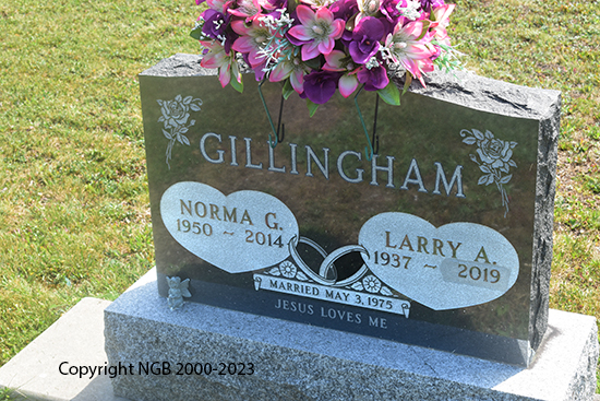Larry A. & Norma G. Gillingham